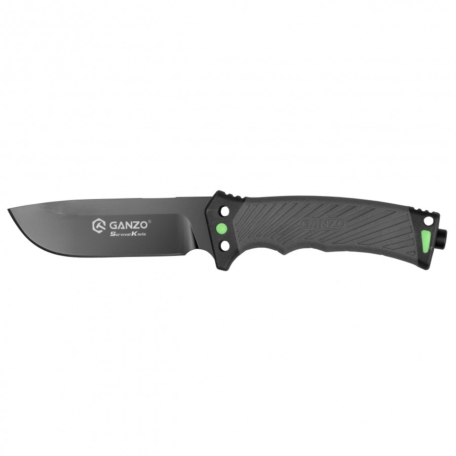 Ganzo G V Survival Knife Black Ganzoknife